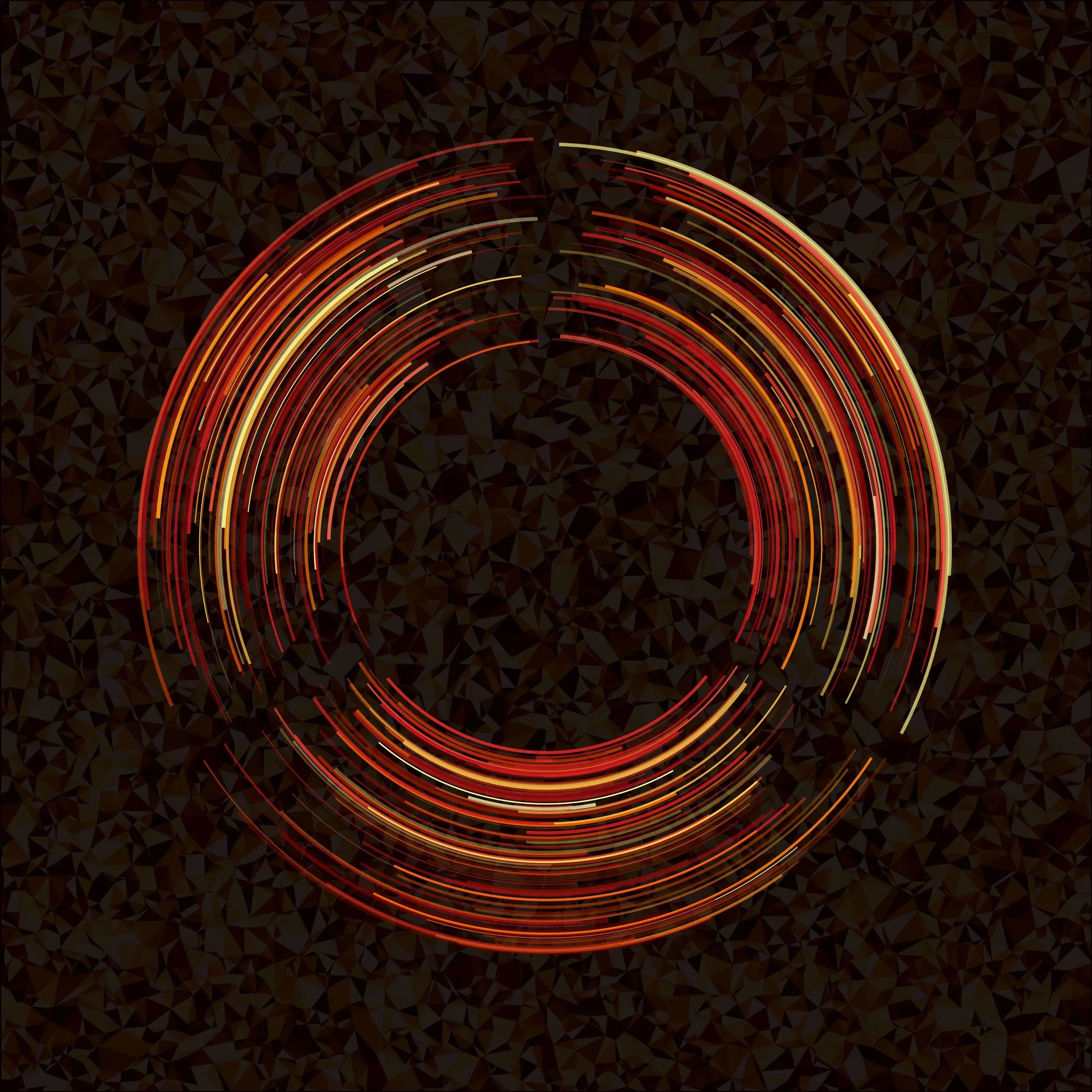 YVCFHOLW, generative drawing, afmhot colorway