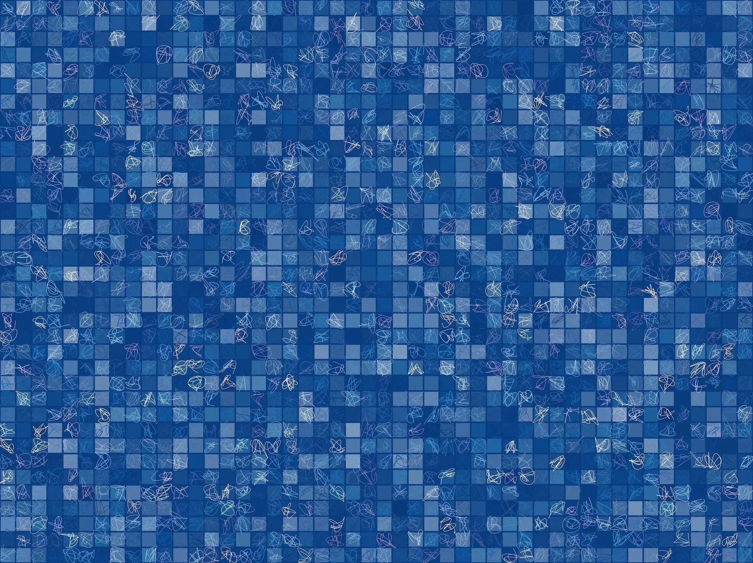 DEYTAQMU, generative drawing, Alu-Dibond backed, acrylic front, 40" × 30"