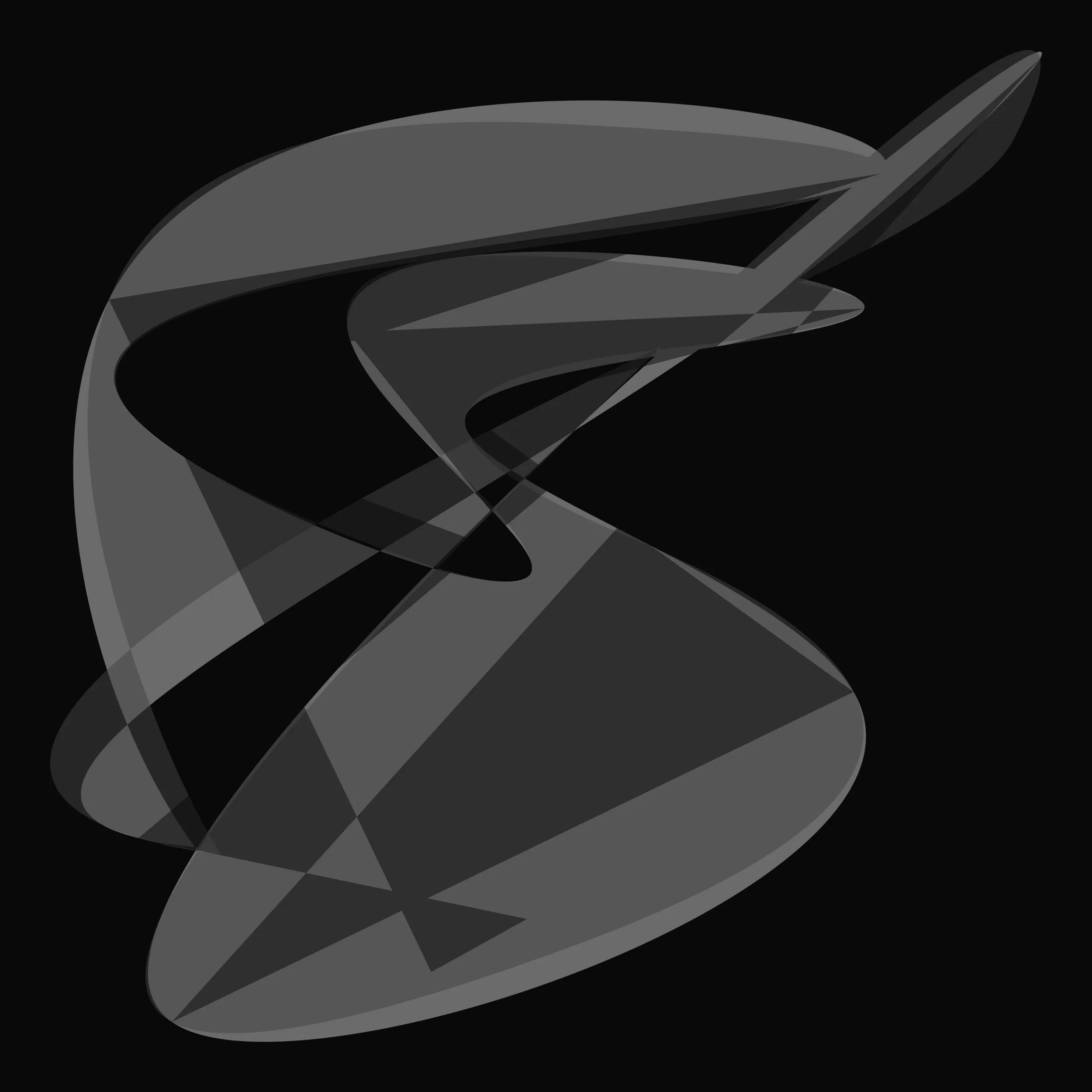 FTRIXUOM, generative drawing, gist_gray colorway