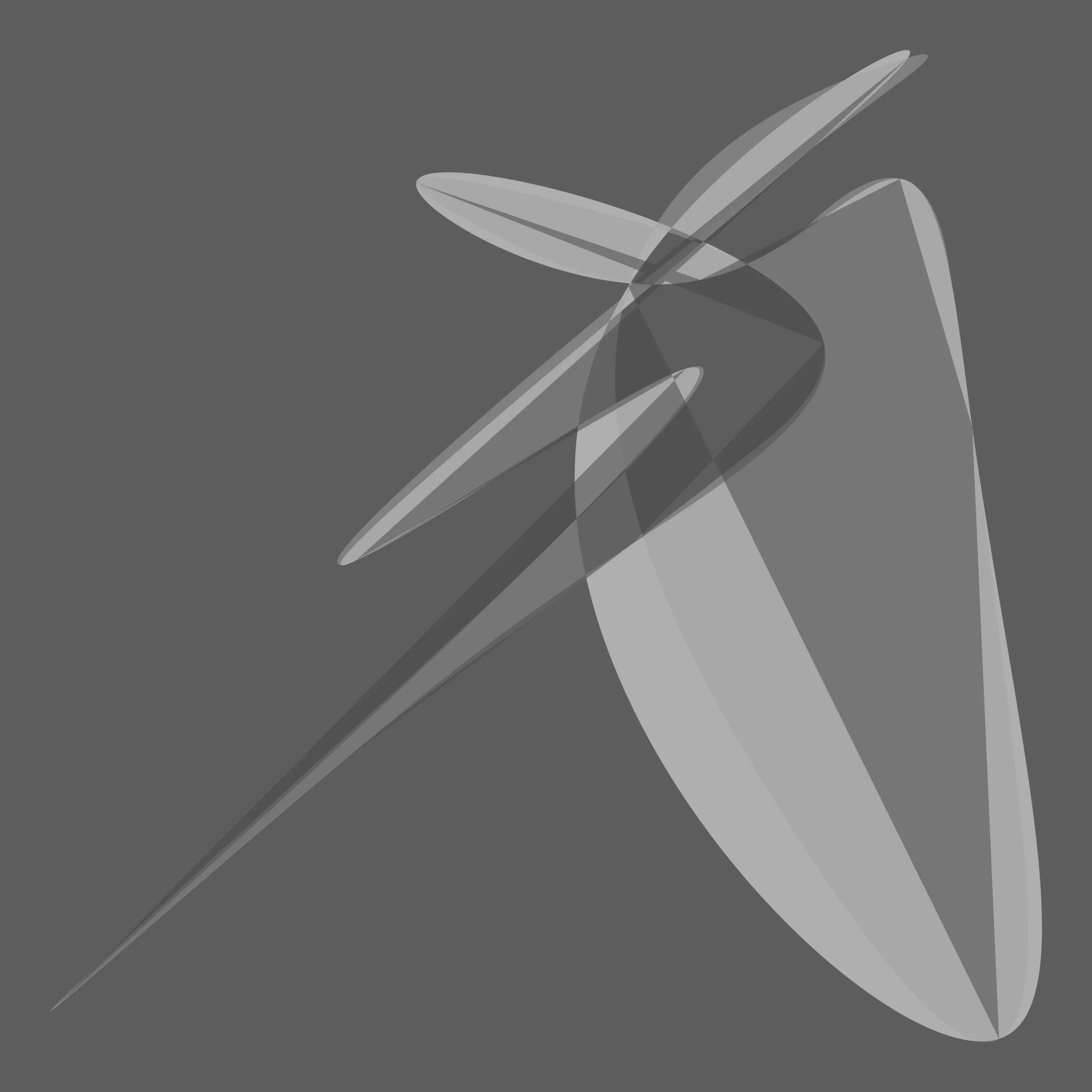 FTRIXUOM, generative drawing, gist_gray colorway