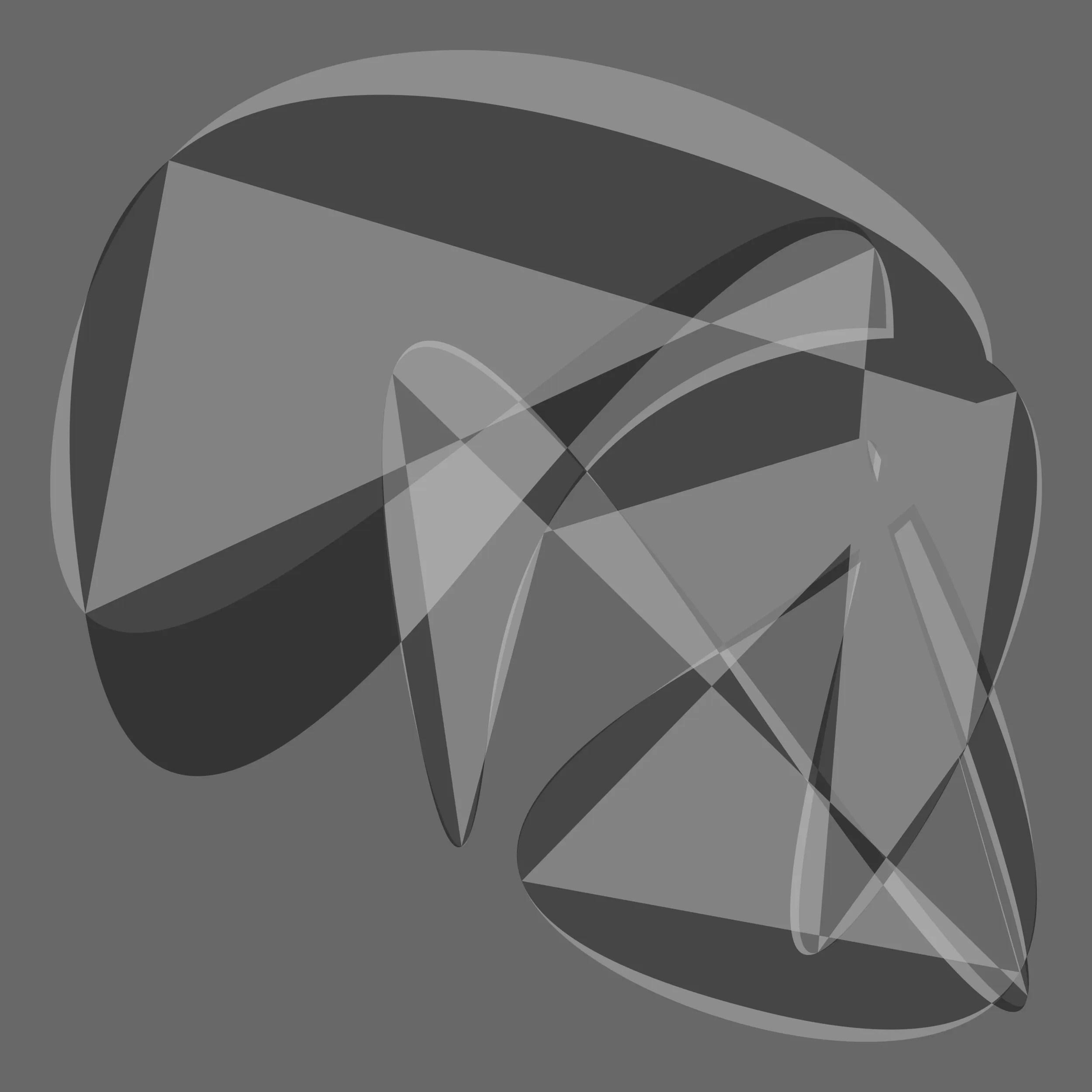 FTRIXUOM, generative drawing, gist_gray colorway